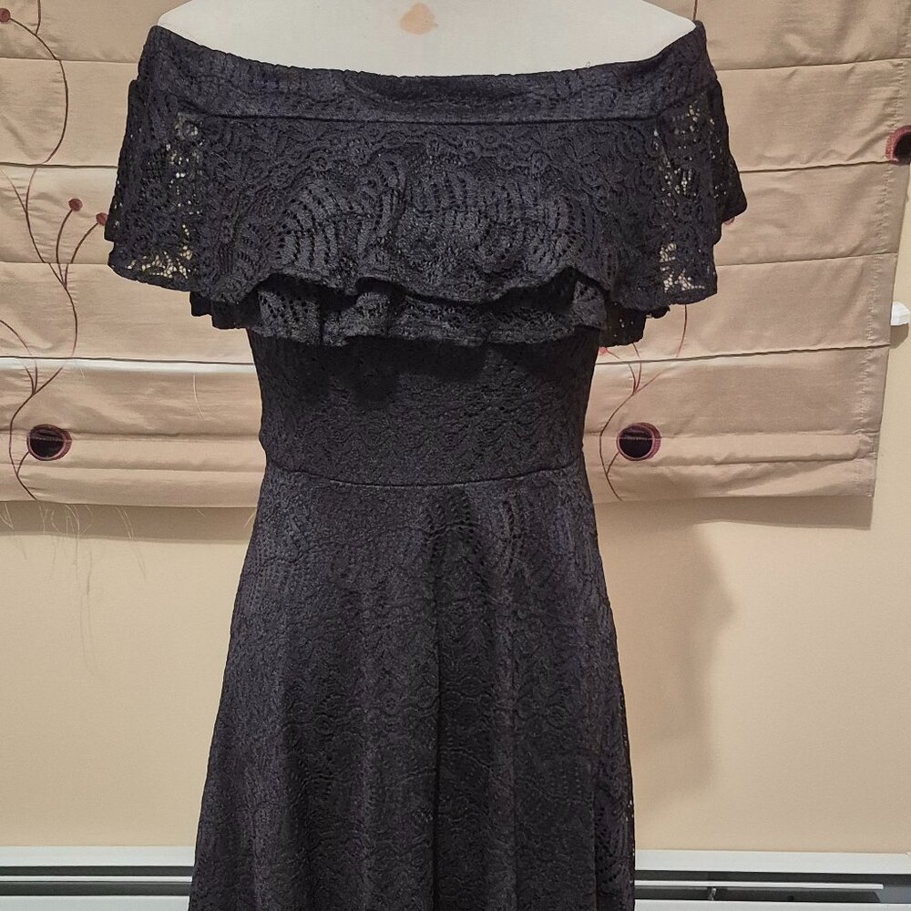 Black Lace Dress